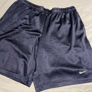 Nike Men's Dark Blue Athletic Shorts
